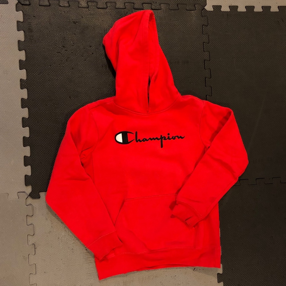 Champion boy sweatshirt, red, size: YL